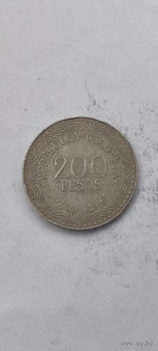 Колумбия 200 песос 2016