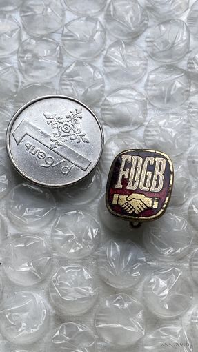 Значок гдр, FDGB, профсоюзы