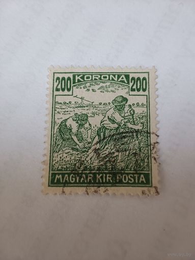 Венгрия 200 крон 1920-1924 год Сельское хозяйство