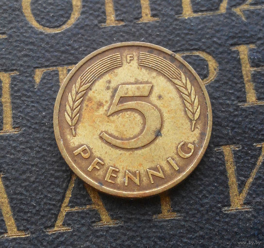 5 пфеннигов 1991 (F) Германия ФРГ #04