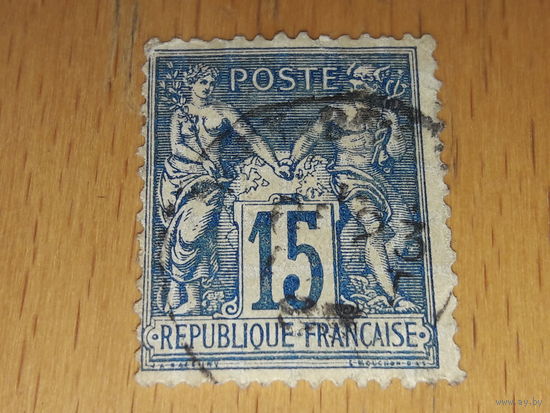 Франция 1892 Стандарт. Аллегория