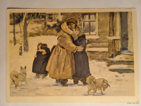 1955. Дубинский. Приезд отца. "Чук и Гек"