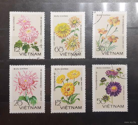 Вьетнам. 1978 год. Флора. Цветы (265)