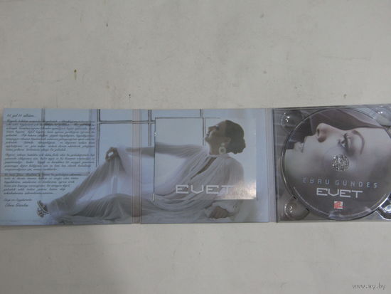 Диск. CD-диск. Компакт - диск. Ebru Gundes - Evet.  (4)