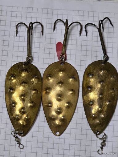 Блесна МСТА клеймо завода "Военохот 4 "СССР поштучно