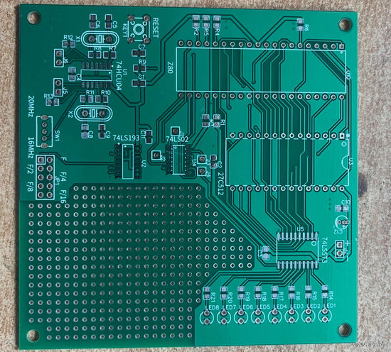 Z80 Tester. Тестер процессоров Z80.