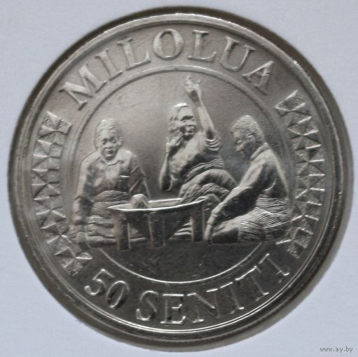 Тонга 50 сенити 2015 год