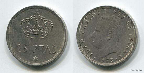 Испания. 25 песет (1975 [1977])