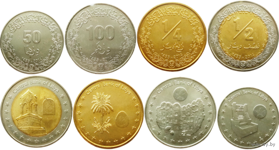 Ливия набор 4 монеты 2014 UNC