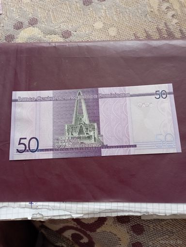 ДОМИНИКАНА 50 песо 2022 год