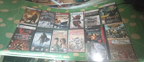 Компьютерные игры на дисках  Цена за диск