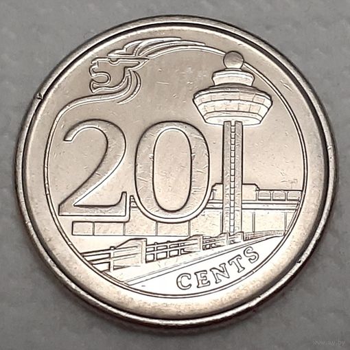 Сингапур 20 центов, 2013 Changi Airport (3-4-59)