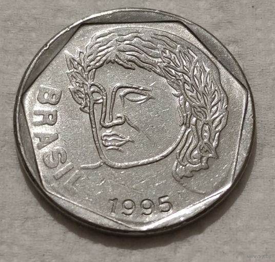 Бразилия 25 сентаво, 1995 (14-17-14)