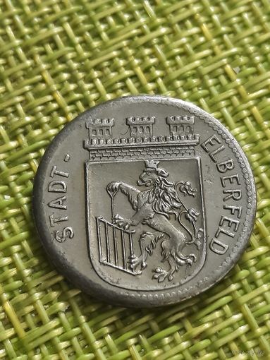 Нотгельды Эльберфельд 10 пфеннигов 1917 г