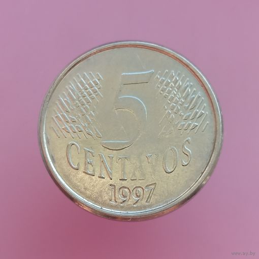 Бразилия 5 сентаво 1997
