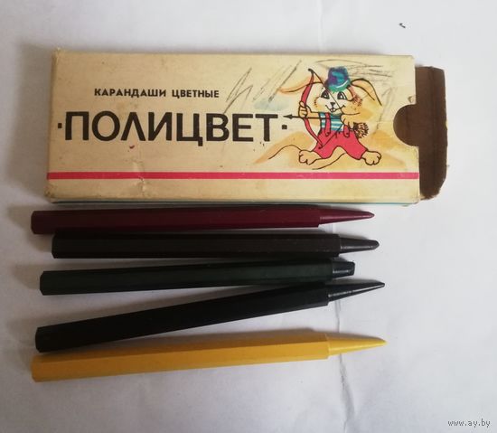 Карандаши цветные "Полицвет", СССР