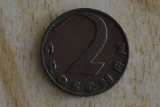 Австрия 2 гроша 1937