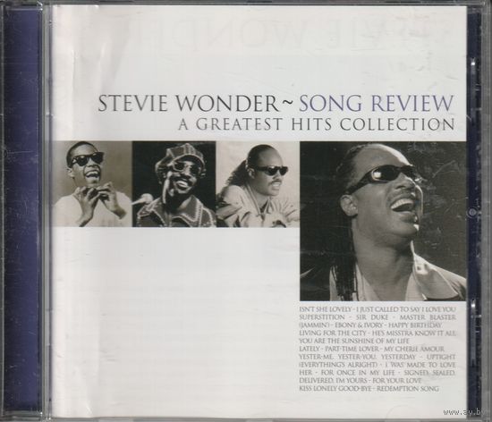 CD,(Germany) Stevie Wonder - Song Review (A Greatest Hits Collection)