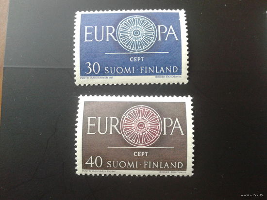Финляндия 1960 Европа