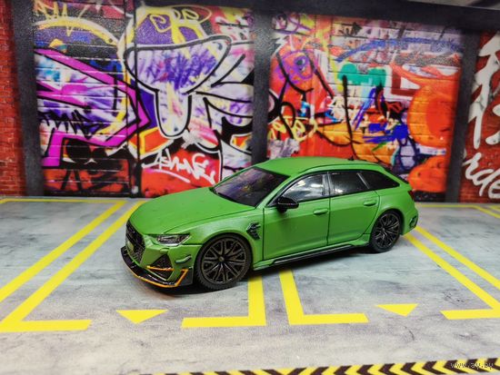 Коллекционная модель 1/64 CM Model Audi RS-6 ABT