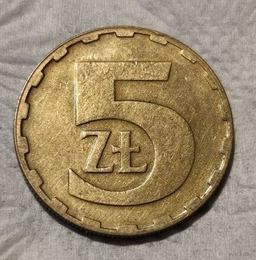 Польша 5 злотых, 1987 (14-8-15)