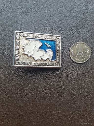 Значок легкий Прибалтика