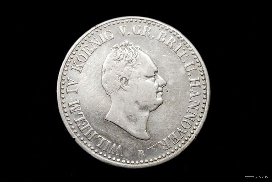 Талер 1834 г. Ганновер (Германия), Вильгельм IV. Пореже!