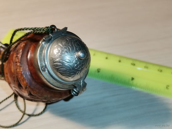 Деревянная часть, винтажной, курительной трубки.