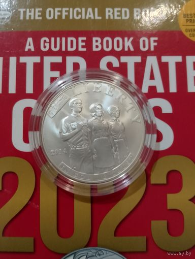 Памятный $ в честь подписания Акта гражданских прав 1964 г.