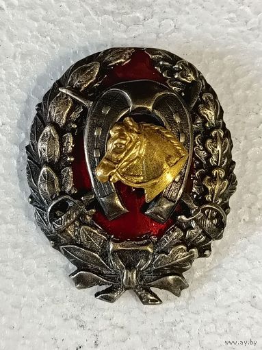 Знак ранних советов Красного командира (крас.кома) кавалерийских частей РККА реплика