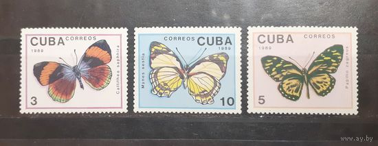 Куба. 1989 год. Фауна. Бабочки (228)