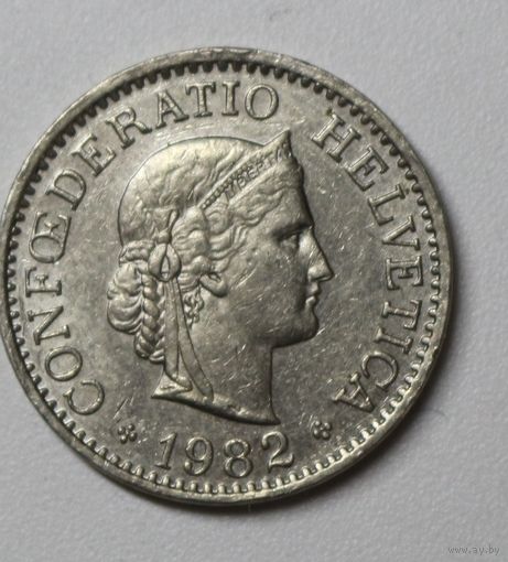 Швейцария, 10 раппенов, 1982 год