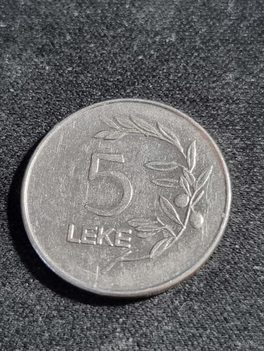 Албания 5 лек 1995