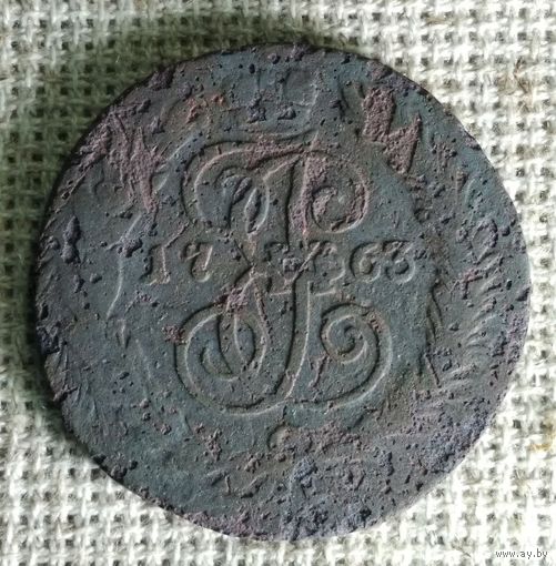 2 копейки  1763 г.