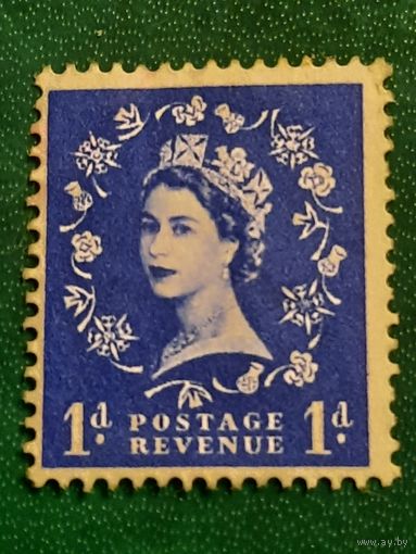 Великобритания 1953. Королева Елизавета II