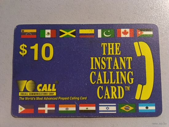Телефонная карта.