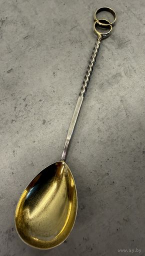 Ложка чайная СЕРЕБРО 916 пр. (2) Распродажа коллекции!!!