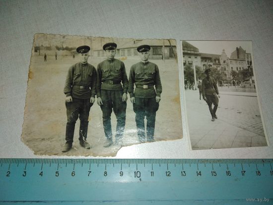 Фото солдат 1945 год. Город Быдгощ, Польша 1945 год