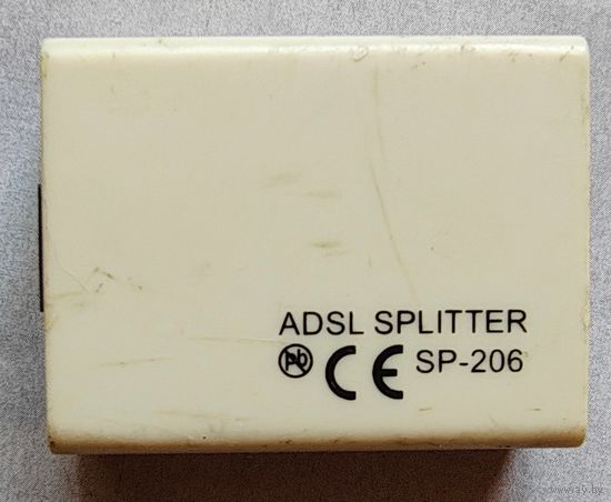 ADSL splitter. Сплиттер для стационарного телефона и модема