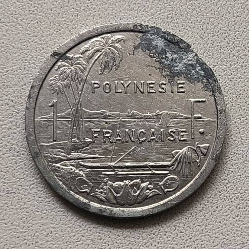 Французская Полинезия 1 франк, 1991  6-1-11