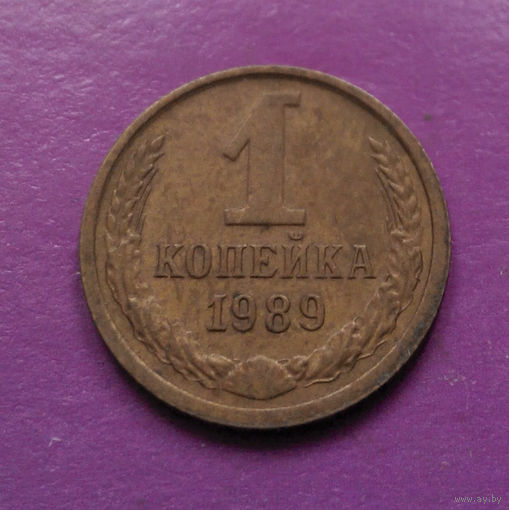 1 копейка 1989 года СССР #10