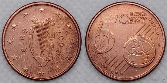 5 евроцентов 2002 г Ирландия