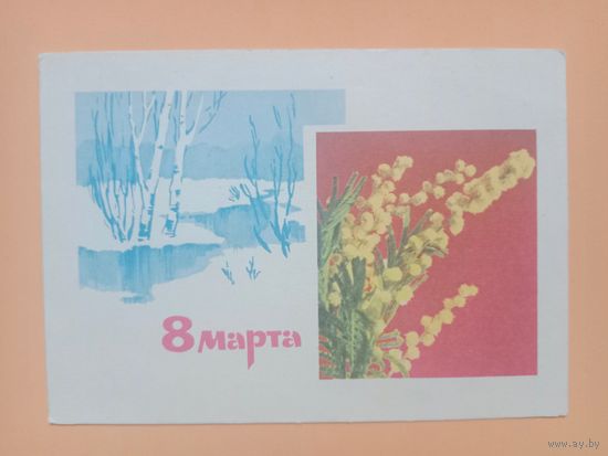 Почтовая карточка,Дергилёва 1967 чистая