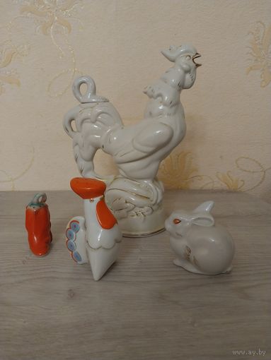 Статуэтки сборный лот. С РУБЛЯ.