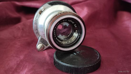 Объектив P. Angenieux 50mm f2.9 Paris