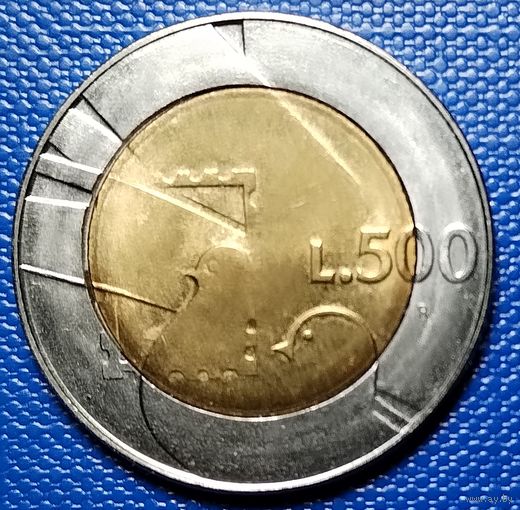 Сан - Марино 500 лир 1990 г.