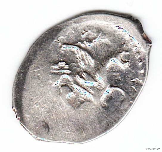 Деньга ~1462-1485 Иван III Васильевич (Великий) Дозор чеканка в Москве _состояние ХF