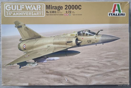 Модель самолёта Mirage 2000C "Gulf War"  Italeri #1381 1/72