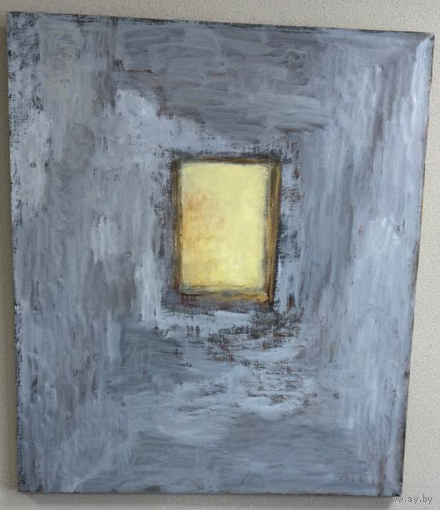 Картина ''Окно'' Песин В. Холст Масло 70*80