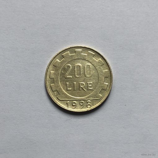 200 лир 1998